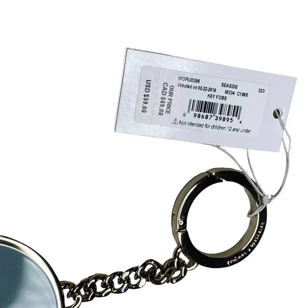 Kate Spade Enamel Spade Keychain Bag charm